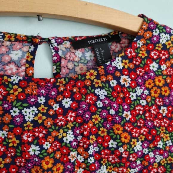 F21 | peplum blouse - Picture 3 of 6